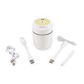 Camco 53109 Mini-Humidifier with Fan and Reading Light - Reduces Dry Air - USB Powered, Perfect for Small Spaces - Automatically Power Off After 5-7 Hours of Use