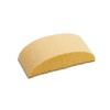 Nespoli N0D1402008 Half Moon Sponge, Yellow, 20 x 8 x