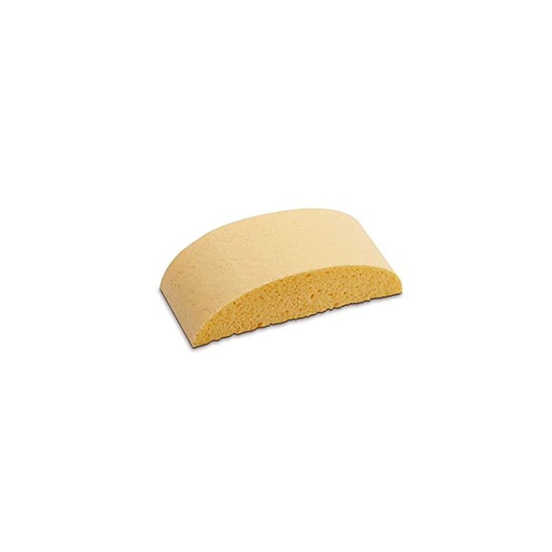 Nespoli N0D1402008 Half Moon Sponge, Yellow, 20 x 8 x
