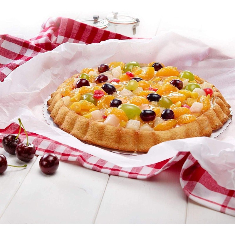 LATRAT Tart Tin Quiche Mould 28 cm Quiche Tart Pan