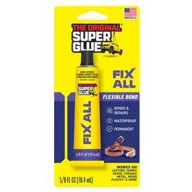 Fix-All Adhesive – Multi-Purpose Solvent Glue & Sealer, 1 oz Tube – Bonds and Repairs Wood, Fabric, Brick, Canvas, and Concrete