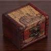 Portable Wooden Box Vintage, Firm Eco-Friendly Wooden Tool Box Vintage,