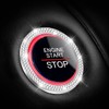 CGEAMDY 2 Pcs Car Push Start Button Crystal Rhinestone Cover/Sticker,