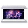 Aquarium Fish Tank Background 90x45 cm - Dreamscape Galaxy Purple