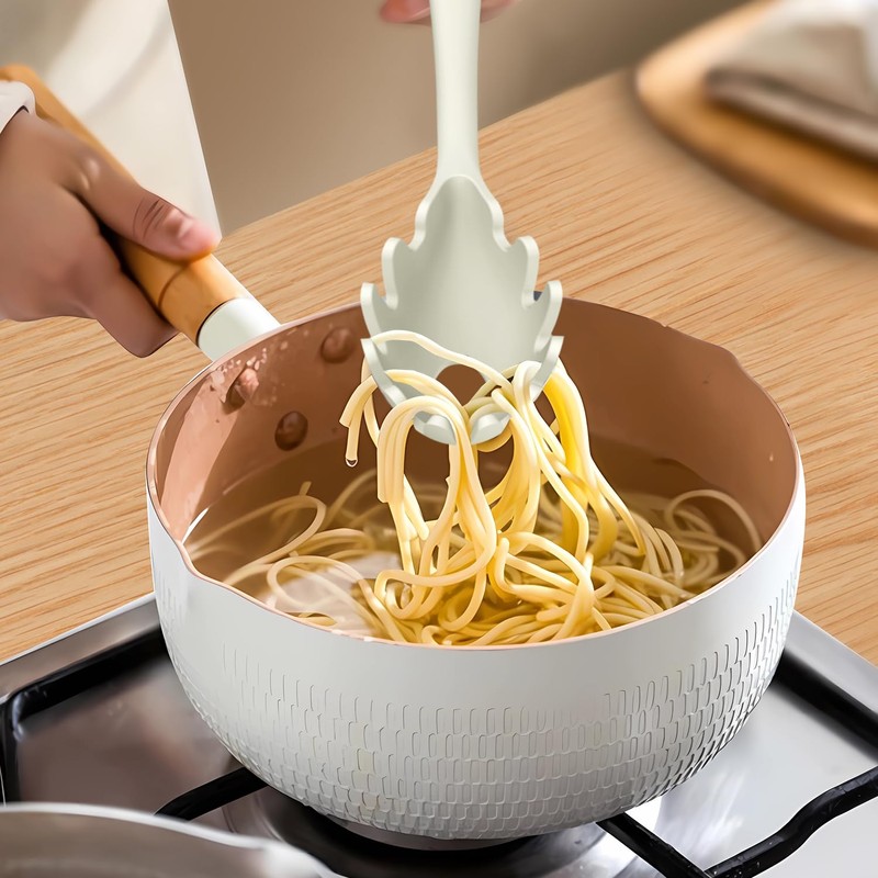 AOTHOD Silicone Cooking Utensils Set - 446°F Heat Resistant Silicone