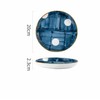 8-Inch Bone China Divided Plate for Breakfast & Meals –
