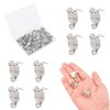 INCREWAY Claw Drywall Picture Hanger, 30Pcs Nail-Free Picture Hangers Easy