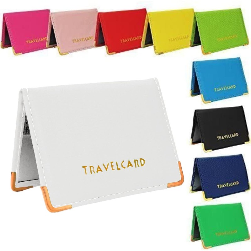 Glamified - New Leather Oyster Travel Card Bus Pass Holder