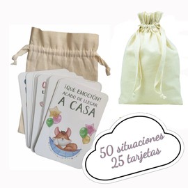 40 Memory Cards - Baby Milestone Cards for the First Year - Original Gifts for Newborns - Photo Cards for Special Moments (Cards 50 Pictures)