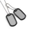 US. Dog Tag Set (MG101A) No Name Stamped with Class