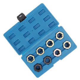 Axle Shaft Re-Threading Kit, Cold Forged Carbon Steel Durable Portable Car Care Thread Repair Tool