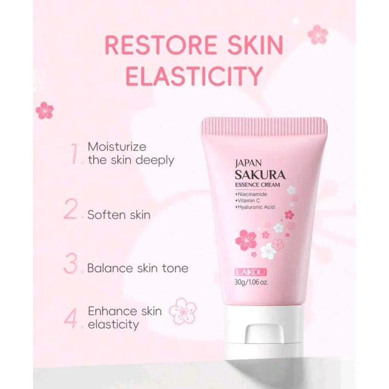 Kit Skincare Laikou Japan Sakura 7 Piezas Rutina Facial