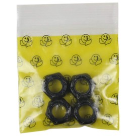 Axle Nuts Skateboard Axle Nuts 13 mm Pack of 4 Black