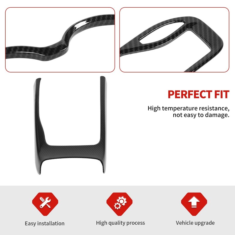 Jimen Fit for Jeep Grand Cherokee 2016-2020, 3PCS Gear Shift