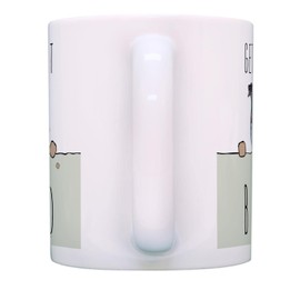 Pun Mugs Gettin That Bread Sunglasses Pigeon Coffee Cup Joke Gift 2 Pack 11oz Coffee Mugs Tea Cups