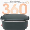 Electric Lunch Box Water Free Fast Efficient 360 Degree Even
