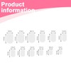 SGERUFZ 4 Sheets Girls Press On False Nails, Children Full