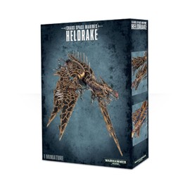 Games Workshop Warhammer 40k - Heldrake: Chaos Space Marines, Black
