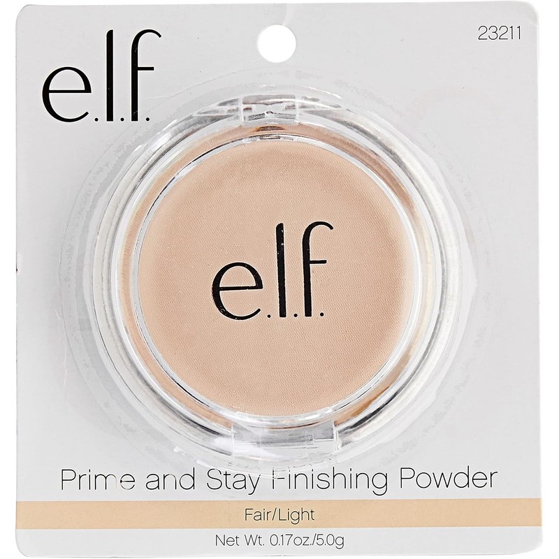 e.l.f. Cosmetics Polvo Acabado Prime & Stay, Fair/Light