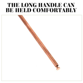 Yardwe Divining Rods 2Pcs Copper Dowsing Rod, Water Divining, Spirit,Detect Gold,Yes No Questions,Underground Water, Gold, Paranormal Grave