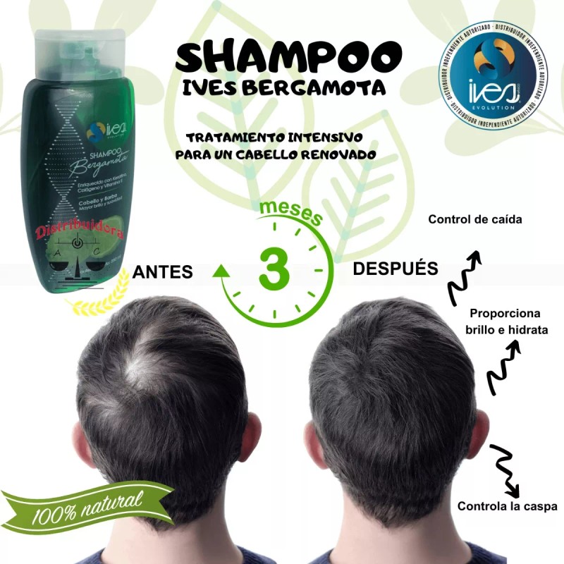 Ives Mexico - Ives Evolution Shampoo Bergamota Coco Hamamelis Romero