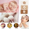 Jindizi 5Ppcs Baby Headbands,Flower Baby Girl Headbands Nylon Newborn Headbands
