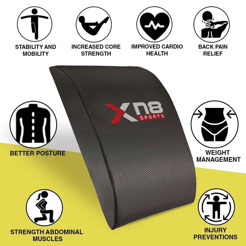 Xn8 Ab Mat Sit Up Pad Abdominal Exercise Mat for