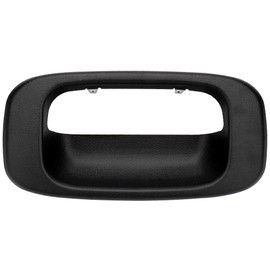 IRONTEK Black Tailgate Handle Bezel Replacement Fit 99-07 for Chevy Silverado and GMC Sierra, Also Fits 1500, 2500, 3500 HD Pickup Truck, Silverado, GMC Tailgate Handle Bezel