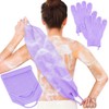 Anezus Que Obtendrás Paquete Viene Exfoliante Corporal Baño Par Guantes