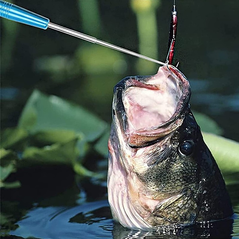 6.8 Inch Fishing Hook Remover Stainless Steel Fishhook Dehooker Hook