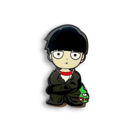 Mob Psycho Pin Enamel Mob Psycho 100 Pin Shigeo Kageyama Pin Mob Pin Mob Psycho Enamel Pins Mob Psycho Merch mob psycho 100 figure pin mob psycho 100 plush pin (GOD)