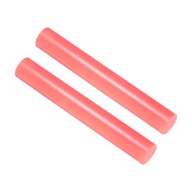 CoCud Acrylic Clay Roller, 7.28 Inch Length 1 Inch Dia., Acrylic Non-Stick Rolling Pin Roller Pink - (Applications: for Shaping Sculpting), 2-Pieces