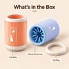 Dog Paw Cleaner Cup for Muddy Paws – Manual Twist