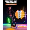 Keiurot Scooter Lights for Night Riding, Led Lights for Scooter