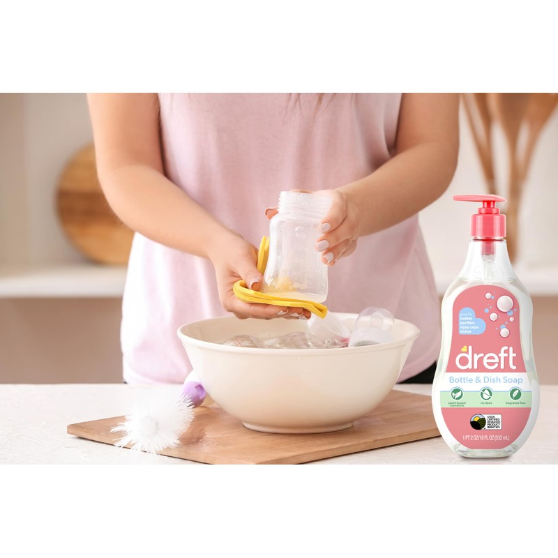 Dreft Bottle & Dish Soap 3oz (Pack of 2)