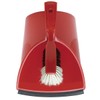 DELFIN Jumbo Professional Gastro Dustpan Set in Red, Plastic, Regular