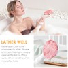 Innerneed Limpiador Corporal Magnético Silicona Cepillo Higiénico Ducha Color Rojo