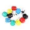 Jiu Man 10x 24mm Push Button Replace for Sanwa OBSF-24