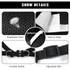 Cats and Dogs Vest Harnesses with Leash Reflective (Black, L)