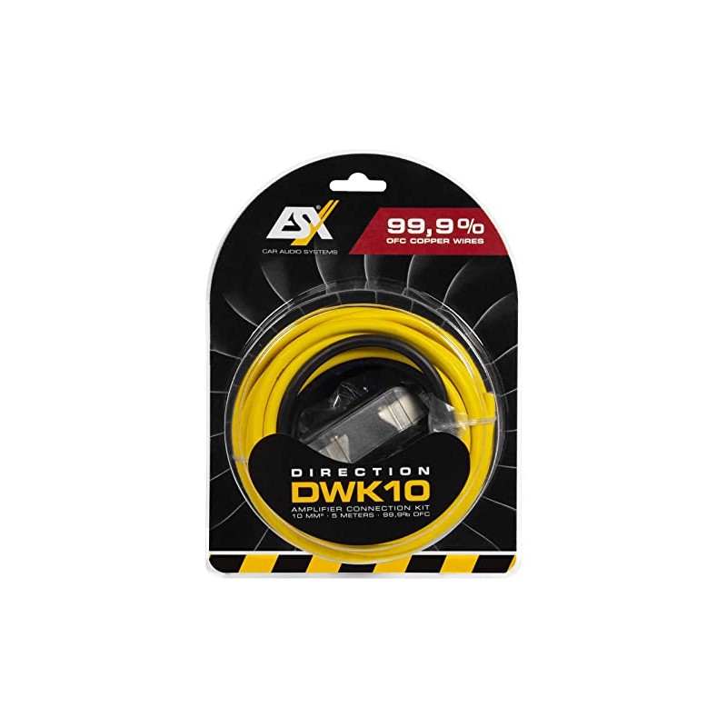 ESX DWK10 Amplifier Cable Kit 10 mm²