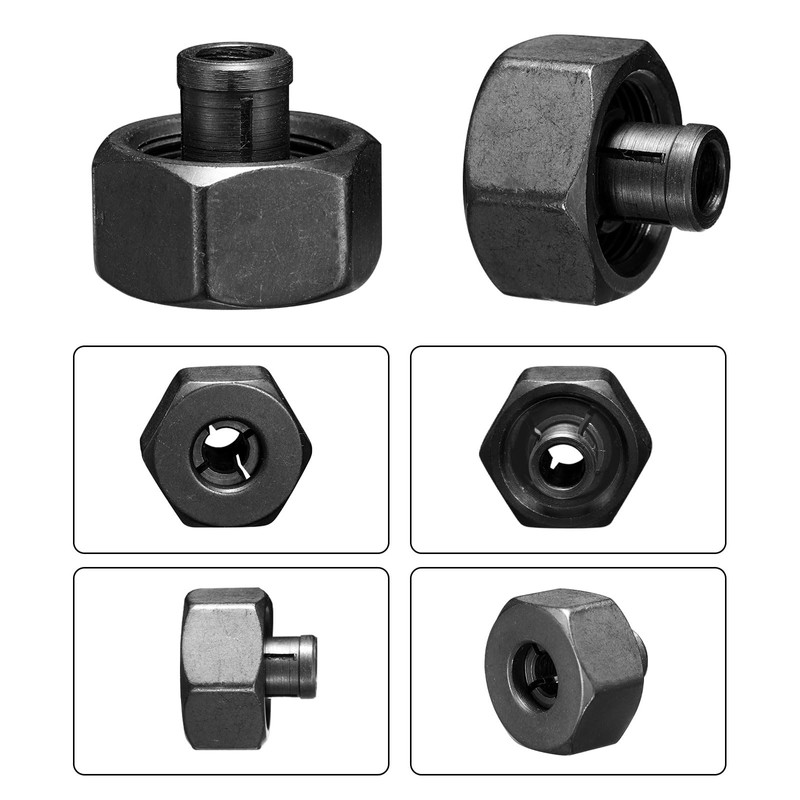 Genmitsu 4pcs Router Collet Kit, 1/8″ to 5/16″ Router Bit