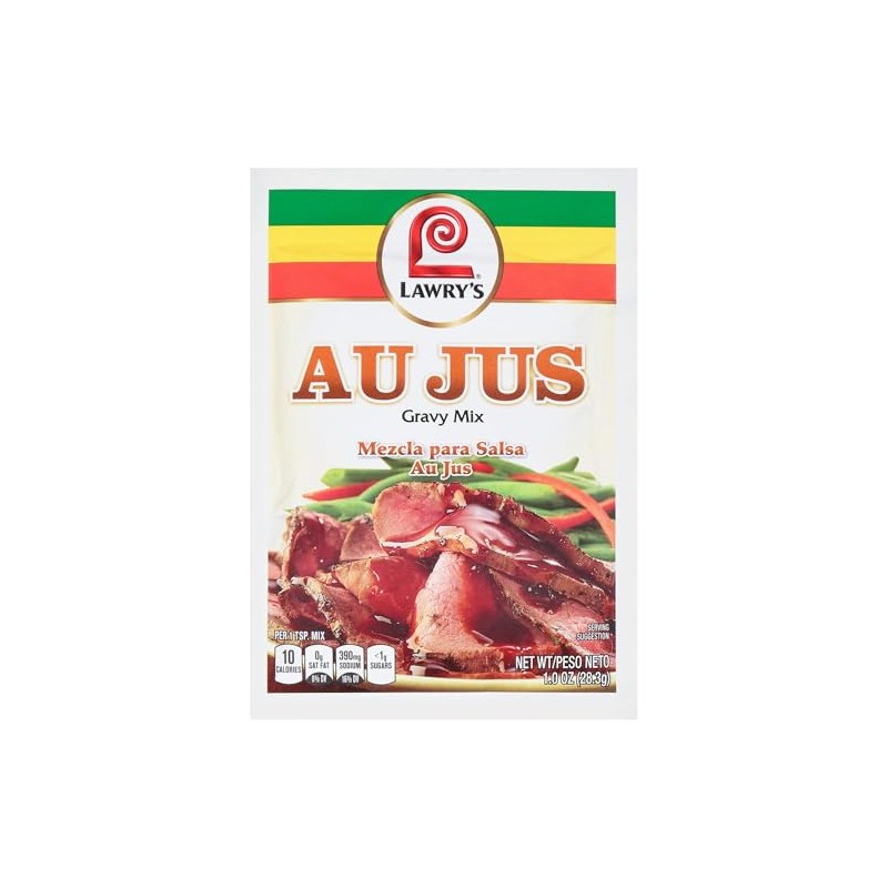 Lawry's Gravy Mix Au Jus 1 OZ (Pack of 24)