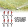 10PCS Atomizing Spray Nozzle Set Zinc Alloy Agricultural Plant Water