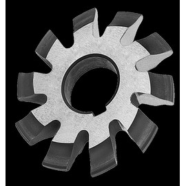 Involute Gear Cutter, 24 Diametral Pitch, 14.5°, Cutter #1, HSS by MDX
