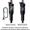 splumzer Mountain Bike Shock Absorber Air Rear Shock - Rebound/Lock