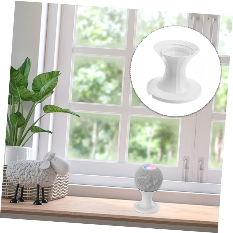 Mikinona Tabletop Speaker Holder for Desktop Speaker Stand with Wire