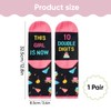 YEVON 10th Birthday Funny Socks for Girls - Cute 10