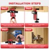 Cabinet Door Mounting Jig, Cabinet Door Installation Positioner for Easy