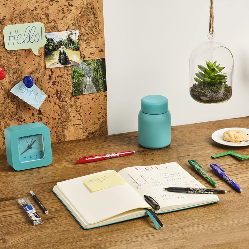 PILOT Frixion Rollerball Refill 0.7 Refill Pack of 12 (Black)