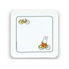 Kanto Plastic Industry Children's Tableware, Miffy Tray, Length 9.4 inches